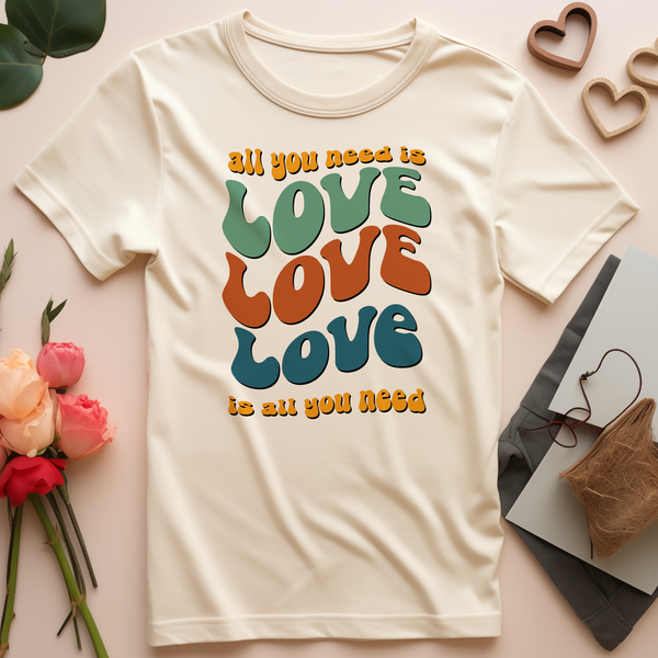 All You Need is LOVE - Beatles T-shirt
