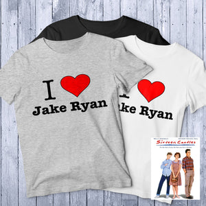 SIXTEEN CANDLES "I HEART Jake Ryan" - Tshirt