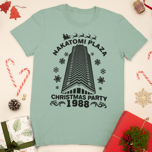 Die Hard Nakatomi Plaza Christmas Party 1988 T-Shirt