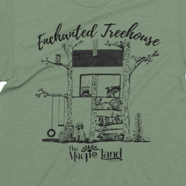 Magic Land Enchanted Treehouse - Adult Tee