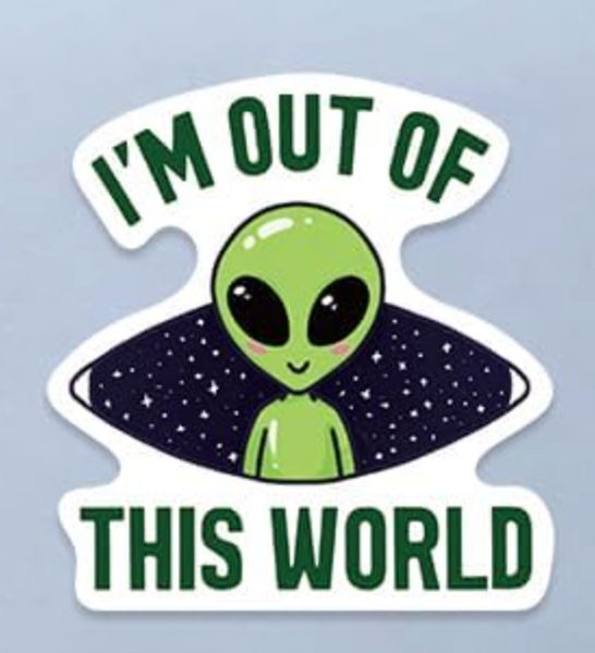Alien Sticker