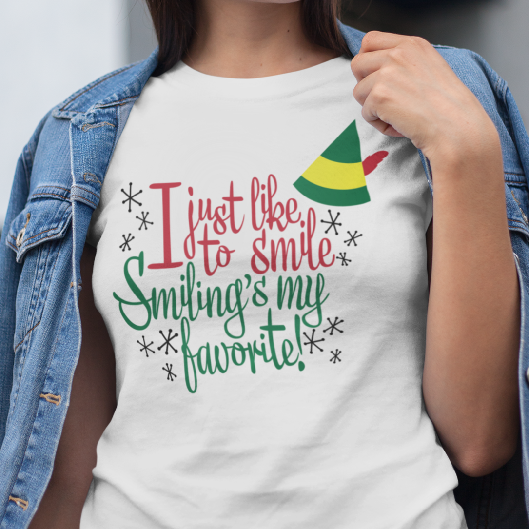 ELF - Smiling's My Favorite T-Shirt