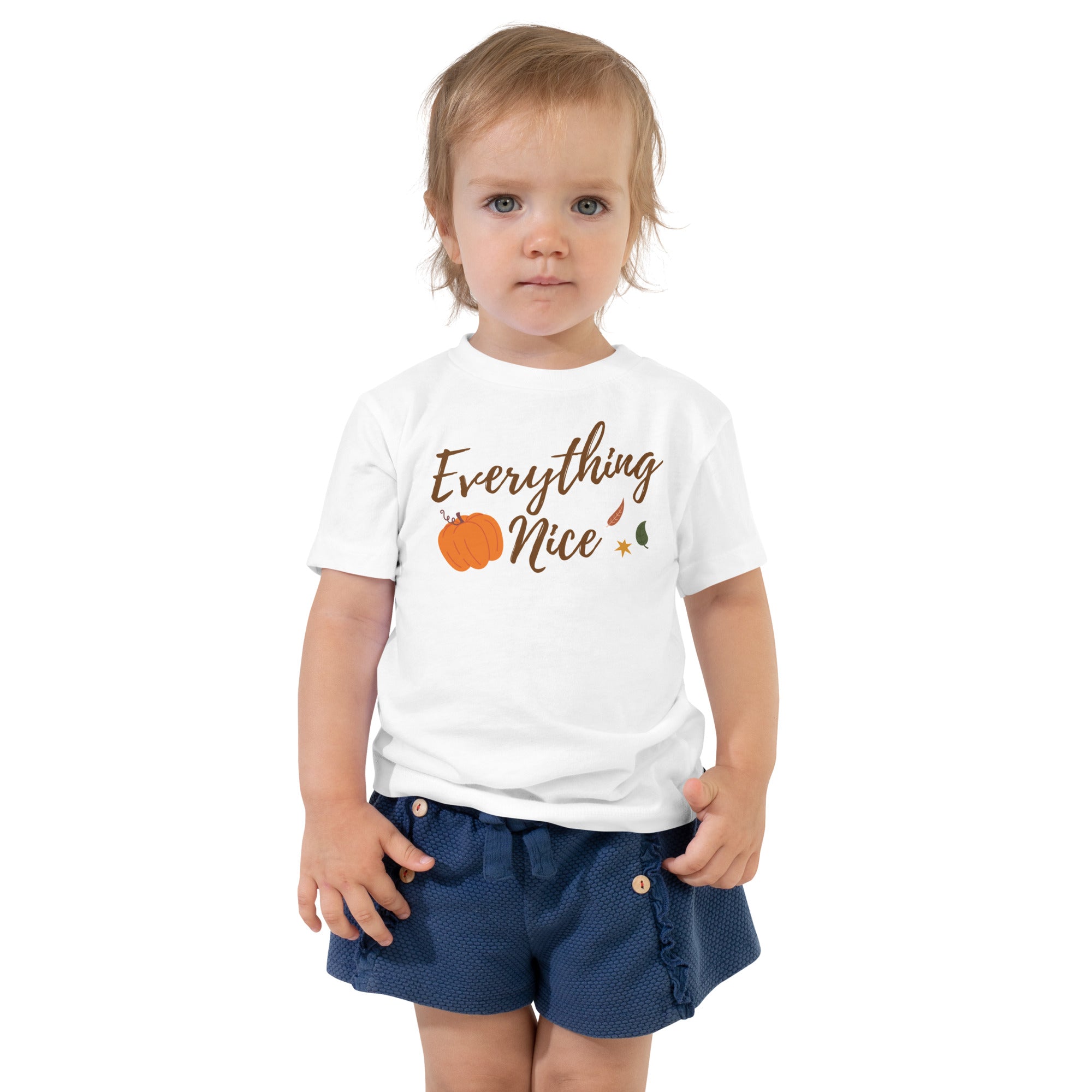 Pumpkin Spice and Everything Nice -T-shirt Set (Toddler)