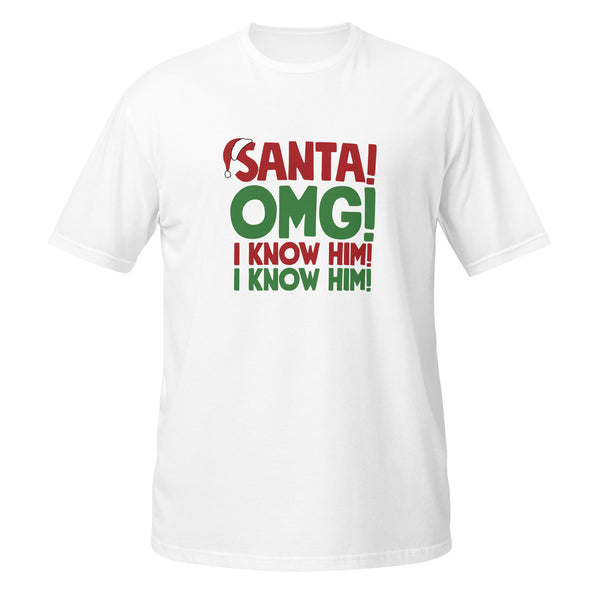 Buddy the Elf Shirt - Santa I know Him Shirt - Elf Movie Shirt - Funny Christmas buddy the elf T-shirt