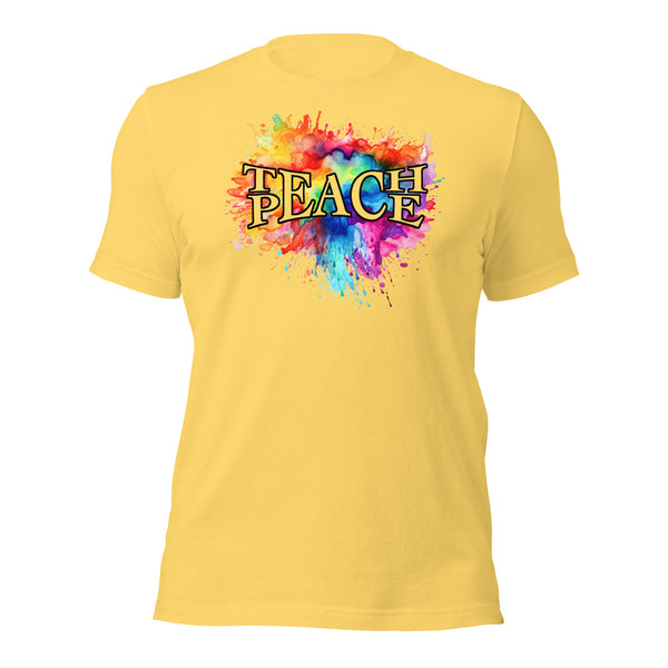 Teach Peace - Crew Neck T-shirt