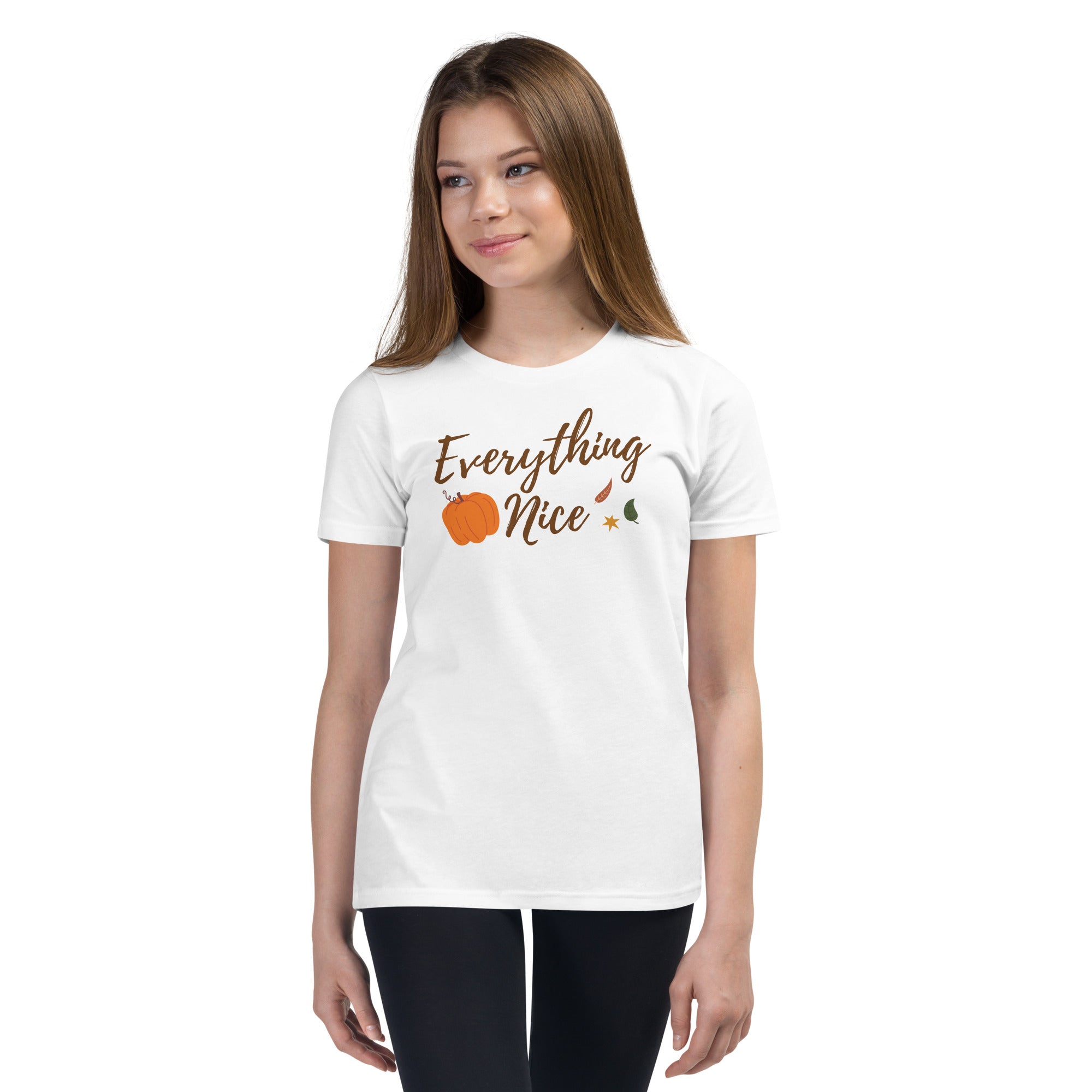 Pumpkin Spice and Everything Nice -T-shirt Set (Youth)