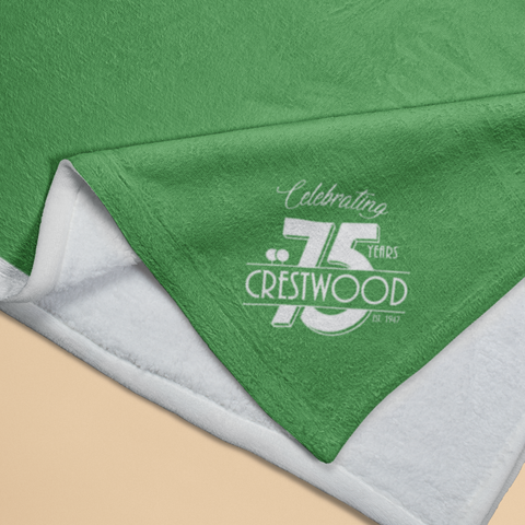 City of Crestwood Blanket - Green