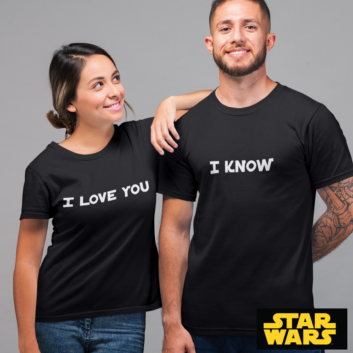 STAR WARS "I Love You / I Know" - Tshirt